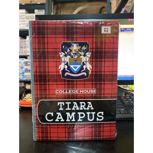 

Buku Tulis Campus Tiara Maxy 50 Lembar 80 gsm ( 1Pak/10Buku )