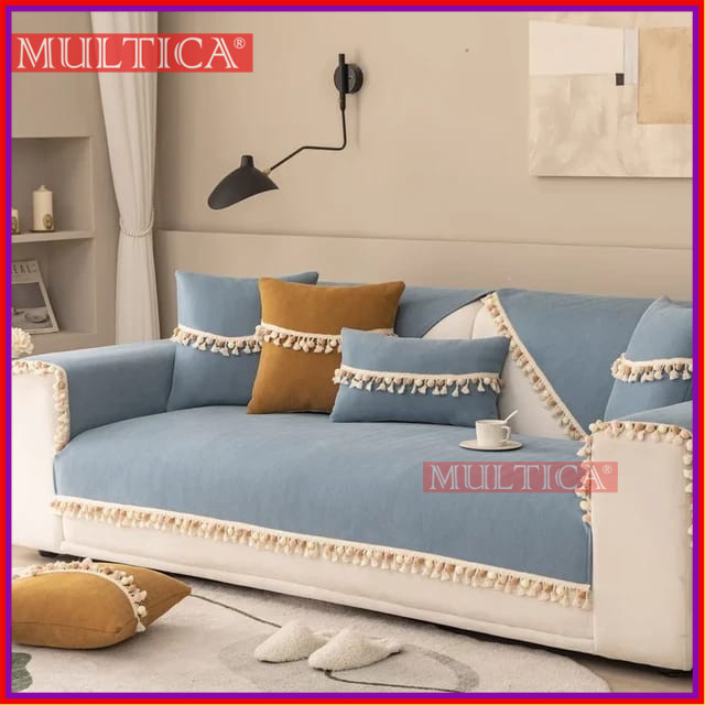 Multica COD sarung sofa Sudut Mewah Cover ruang tamu penutup sofa sarung sofa sudut 1 2 3 4 Seatco