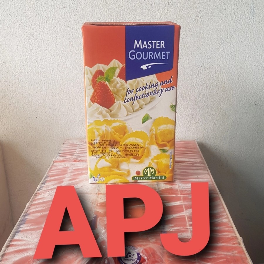 

NEW master gourmet cooking cream 1 liter PREMIUM