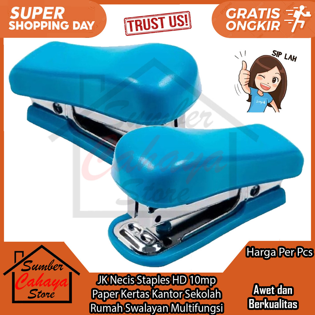 

JK Necis Stapler Mini Hd 10mp Stepler Jepretan Kecil Warna Warni Hekter Jeperetan Steples Mungil Mesin Jepret Refill Isi Seteples No 10 Alat Penjepret Kertas Paper Kantor Sekolah Serbaguna Multifungsi Stappler Steppler XNDL Pengokot Cekrekan Jegrekan