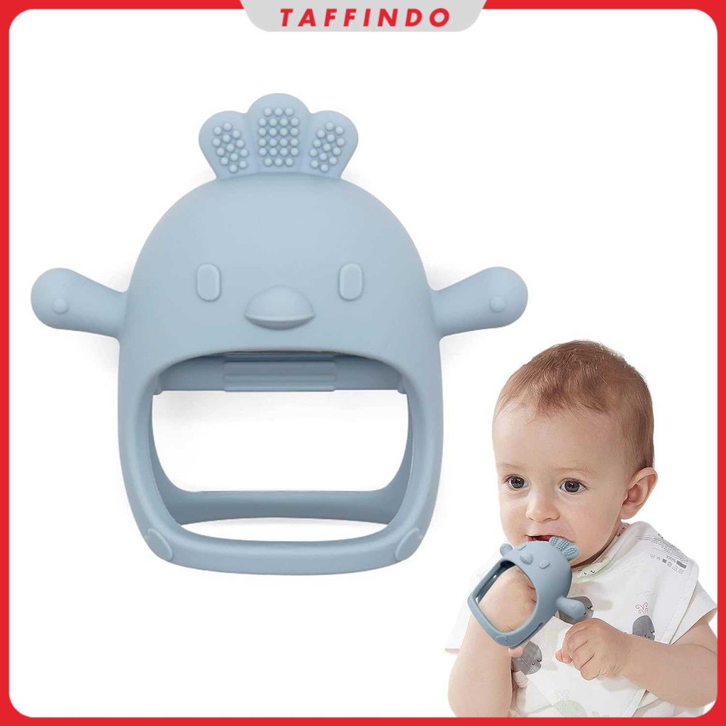 Baby Teether Toys Silicone Chewable Hand Breast Feeding - PL10