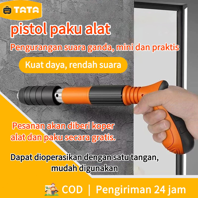 BUPESHOP TATA【COD】pistol paku alat paku tembak beton dan besi alat paku tembak elektrik alat paku ot