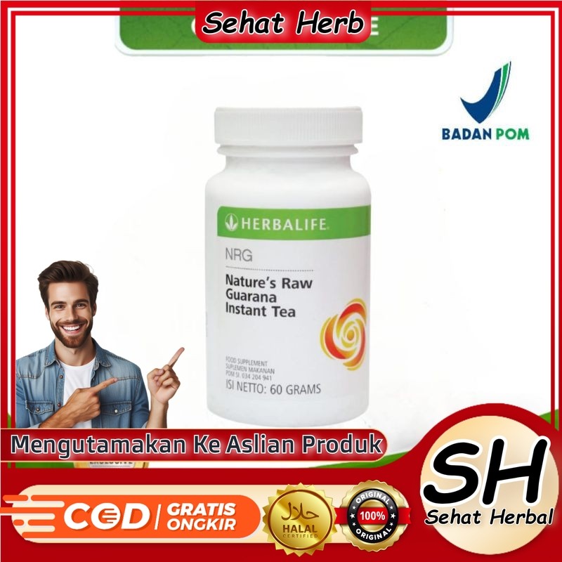 HerbaIife® NRG Minuman Pelangsing badan original NRG Asli 100% Original Minuman Stamina Diet herbali