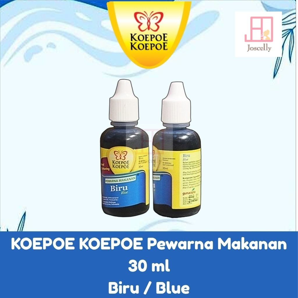 

JOSCELLY.ID KOEPOE KOEPOE Pewarna Makanan Biru / Blue