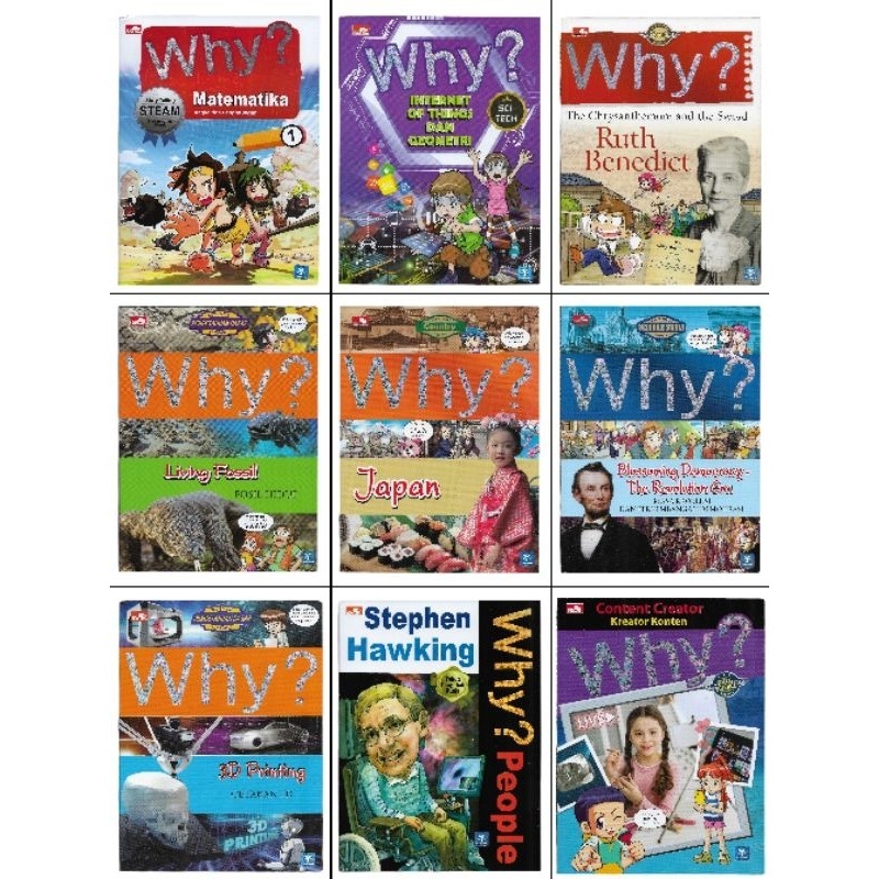 Buku Why ? Kumpulan Series Why Lengkap