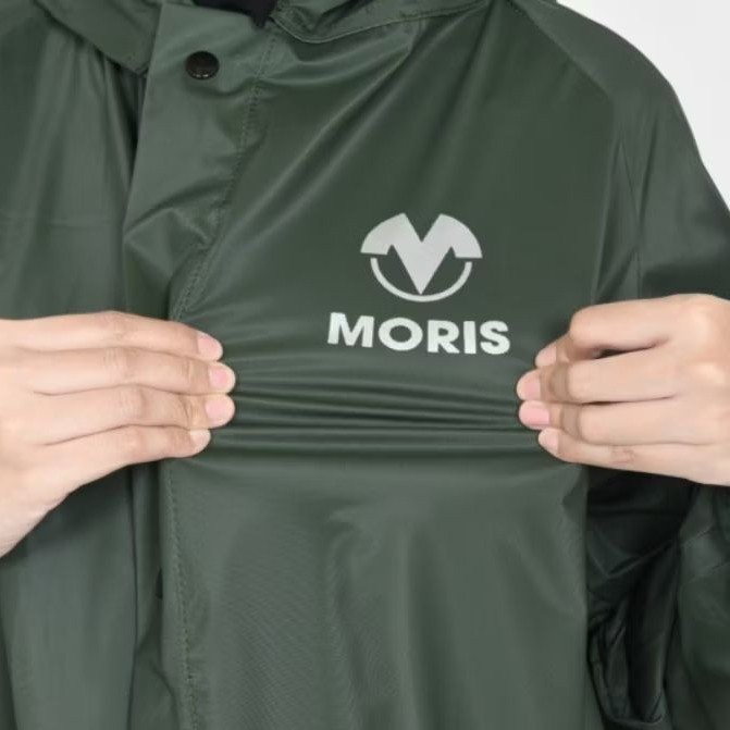 JAS HUJAN SETELAN PRIA WANITA BY MORIS  BAHAN PVC TEBAL KUAT LENTUR BERKUALITASCO