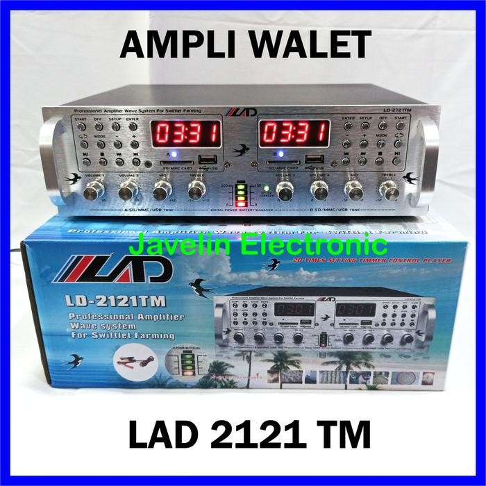 Ampli Walet LAD LD 2121TM Amplifier Walet LAD 2121 TM / 2121T