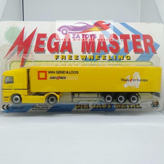 Mercedes Benz Actross Van Gend Loos Mega Master Schuco 87