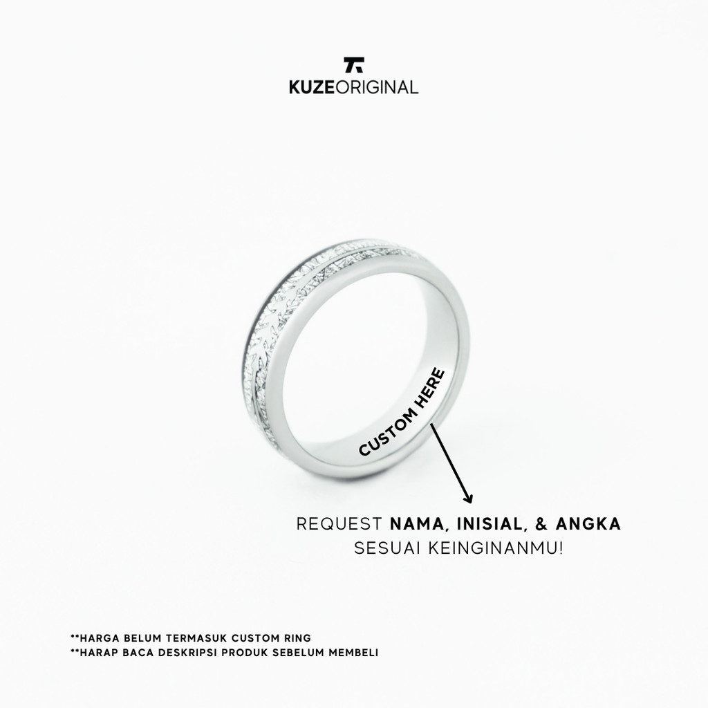 lilith_shop Kuze Orinal Cincin Tungsten / Ring - Judd