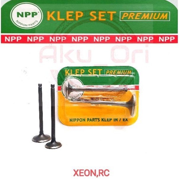 KLEP SET XEON RC NPP payung klep xeon rc 1lb