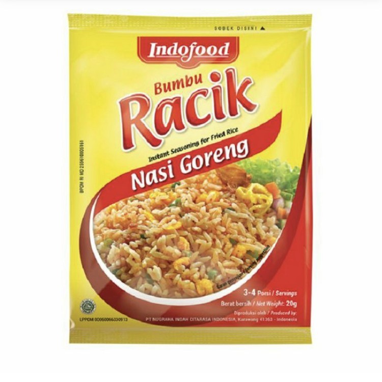 

Indofood Bumbu Racik Nasi Goreng 20gr