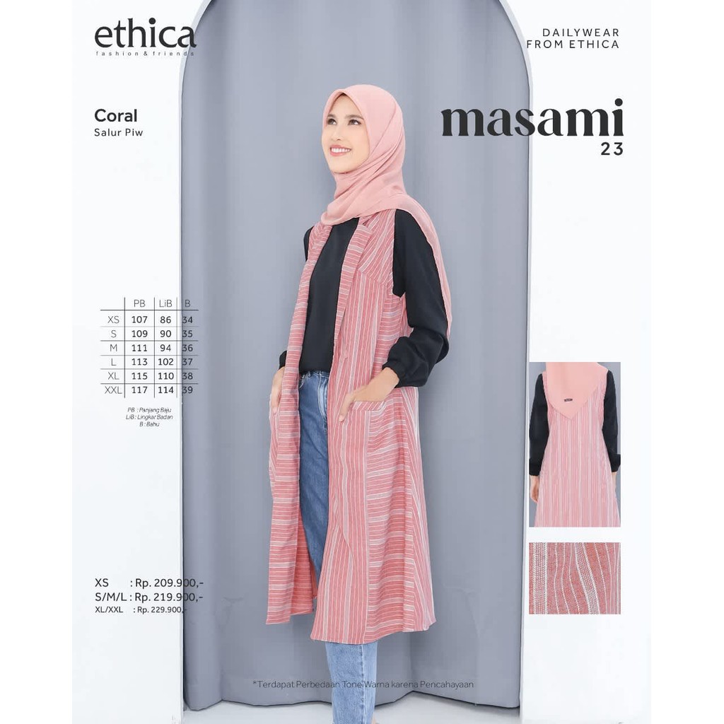 ETHICA TUNIC MASAMI 23 CORAL