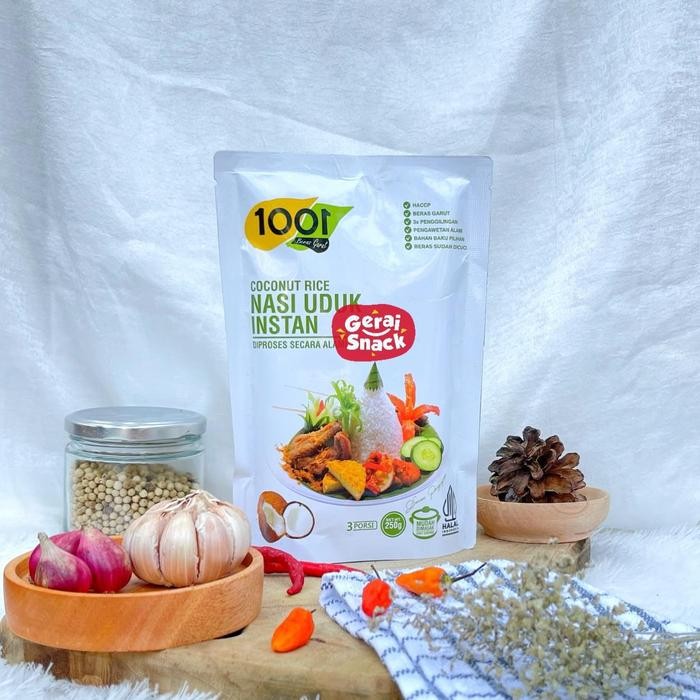 

Qr Mall- Terbaru~[BEST] Nasi Uduk Instan 1001 Praktis & Higienis Bisa Langsung Di Masak 250gr