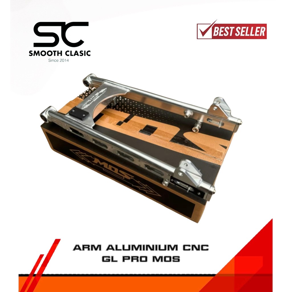 AREM MOS TIGER GL MEGAPRO CB SWING ARM MOS CB GL MEGAPRO MODEL AITECH ALMINI KUALITAS TERBAIK