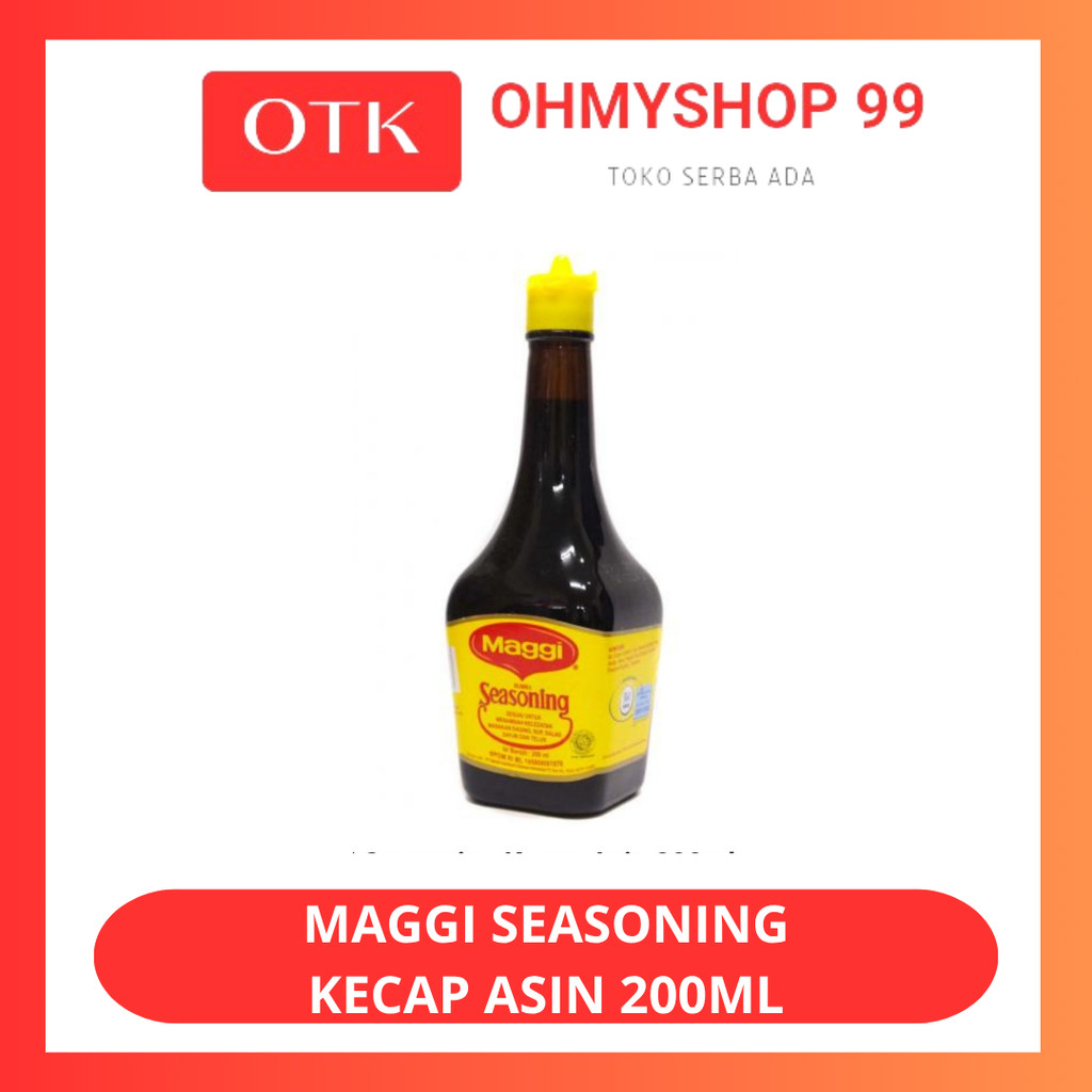

Maggi Seasoning Kecap Asin 200ml