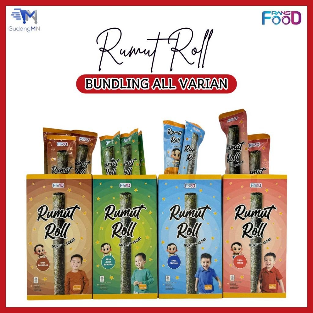 

Bundling Rans Rumut Laut Roll 4 Macam