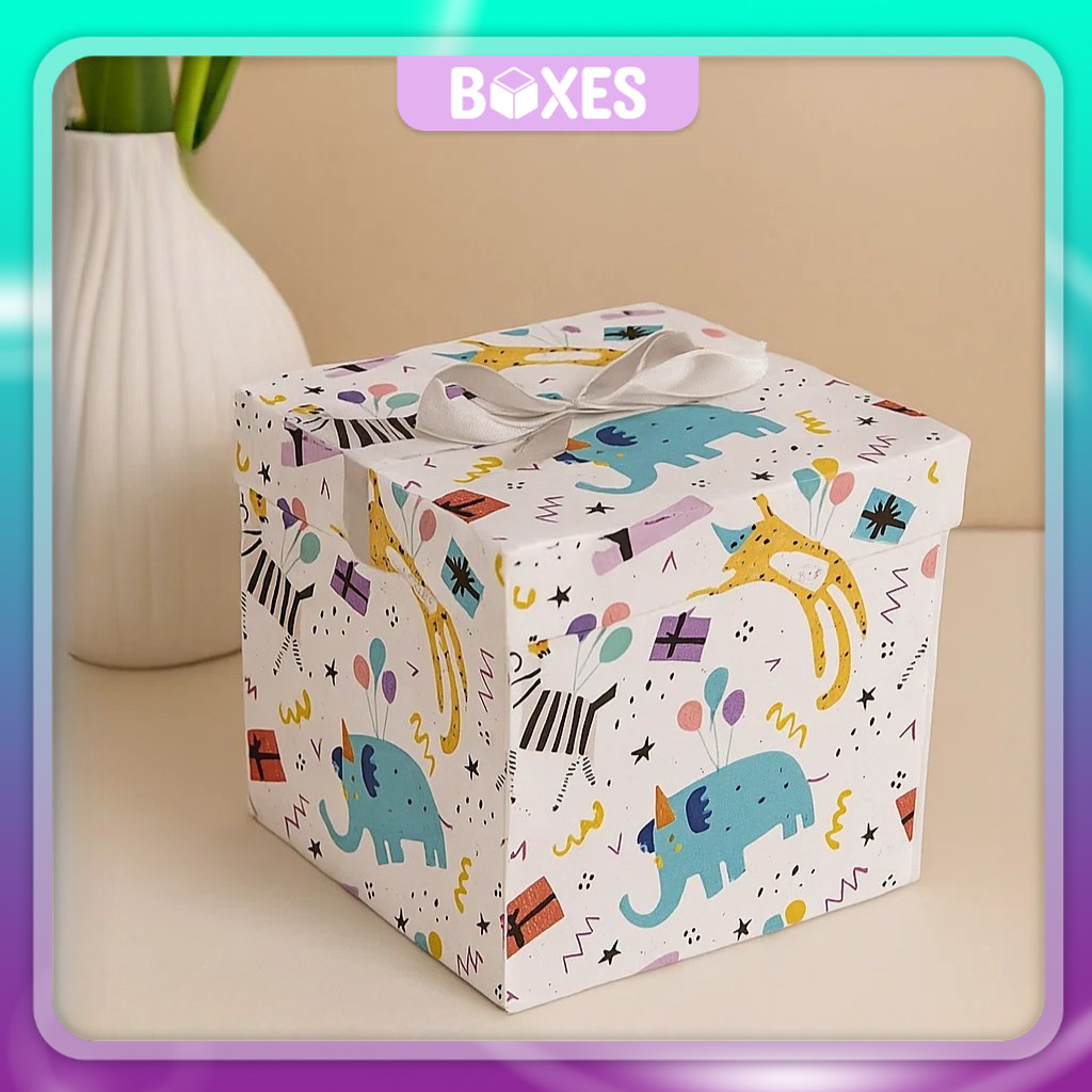

Box Kado Ulang Tahun Anak / Kotak Kado / Kotak Hadiah Hampers / Box Hampers | BQ02E1 - BQ03F1