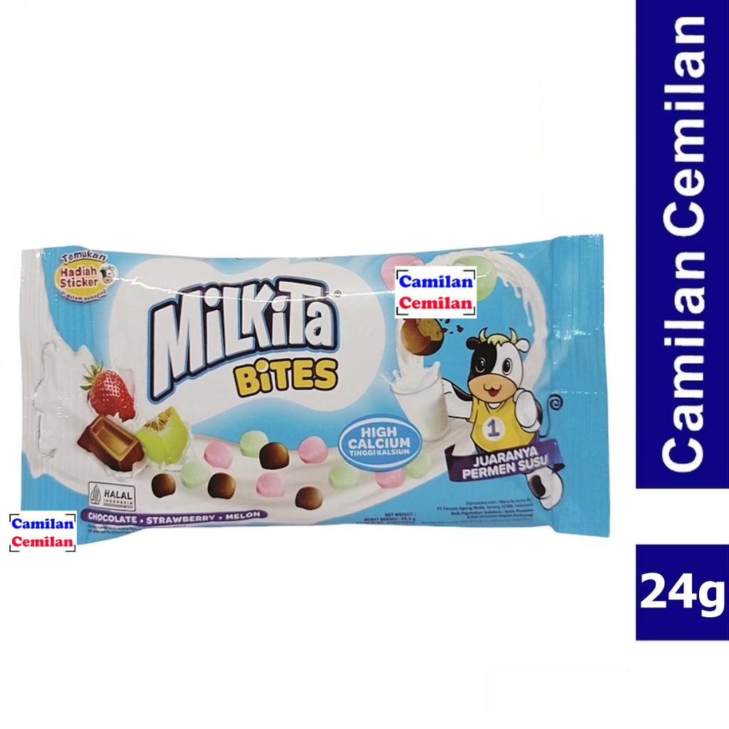 

Milkita Bites Permen Susu 24 gr