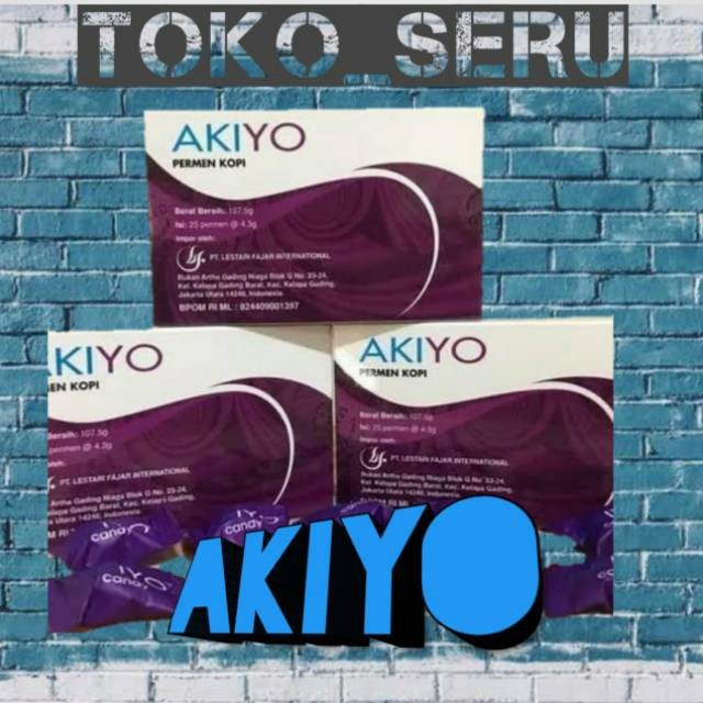 

SUPER AMPUH PERMEN AKIYO CANDY ASLI ORIGINAL