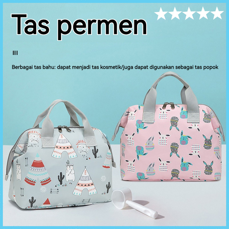 Perlengkapan Tas Bayi Mami Waterproof Popok Ransel Tas Wanita