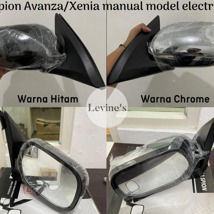Spion avanza manual model elektrik / spion xenia / spion toyota avanza - chrome, kanan