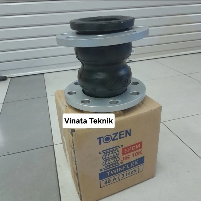 

Flexible Rubber Joint 1-1/2 inch 10K Twinflex Tozen