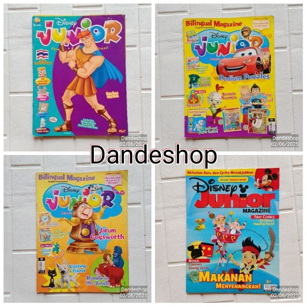 Disney Junior - Majalah Anak Bekas BUKUGRAFI