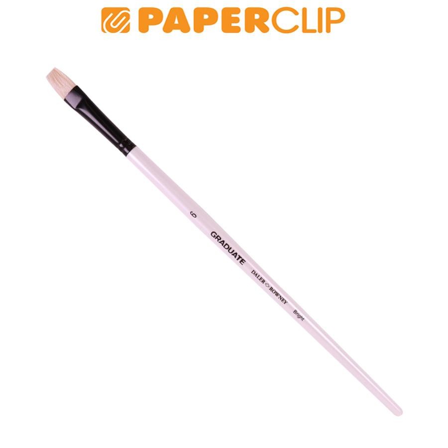 

KUAS LUKIS / BRUSH GRADUATE DALER ROWNEY BRISTLE BRIGHT LH NO.6