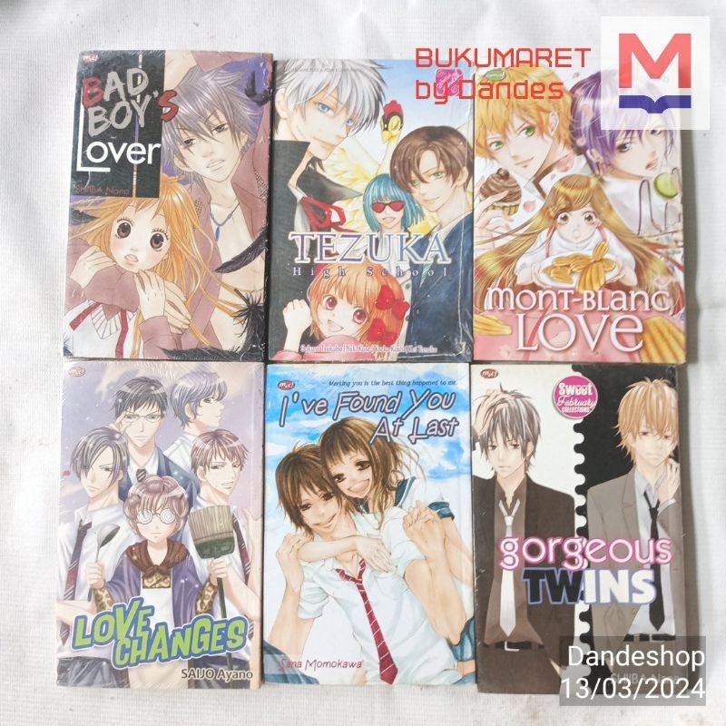 Komik Oneshot Mangaka S _ Manga Baru Segel Ori Serial Cantik One Shot by Shiiba Nana, Sono Ayahara, 