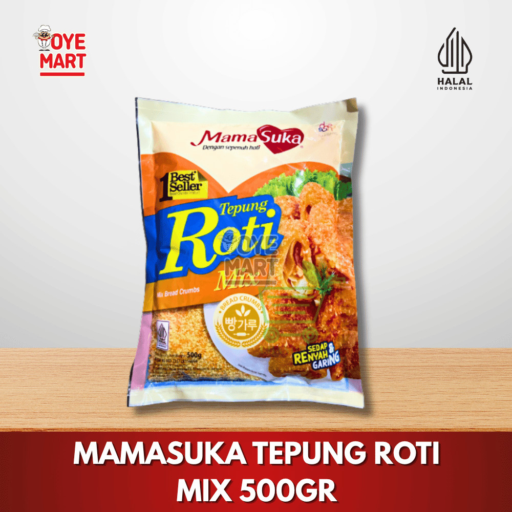 

TEPUNG ROTI MIX MAMASUKA 500GR/TEPUNG ROTI HARGA PROMO