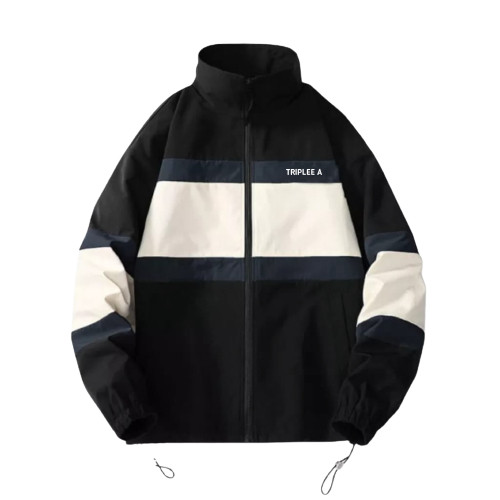 Triplee_a - JAKET HIP HOP VARSITY POLYESTER GARMOSTYLE JAKET COWOK PARASUT WP / JAKET HOODIE PRIA WA