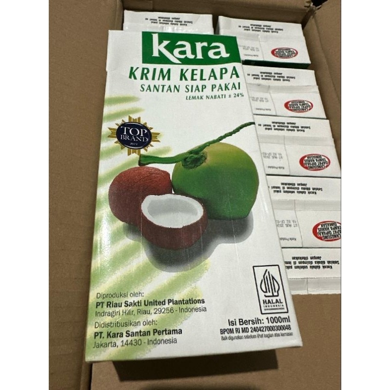 

kara santan 1Liter