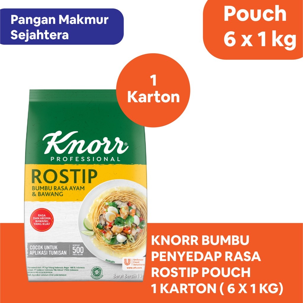 

KNORR - ROSTIP / BUMBU SERBAGUNA BAWANG PUTIH DAN AYAM GURIH 1KG