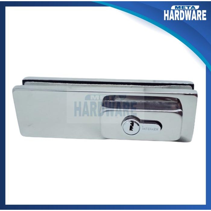 Patch Fitting Pintu Kaca US10 ONLY Interkey