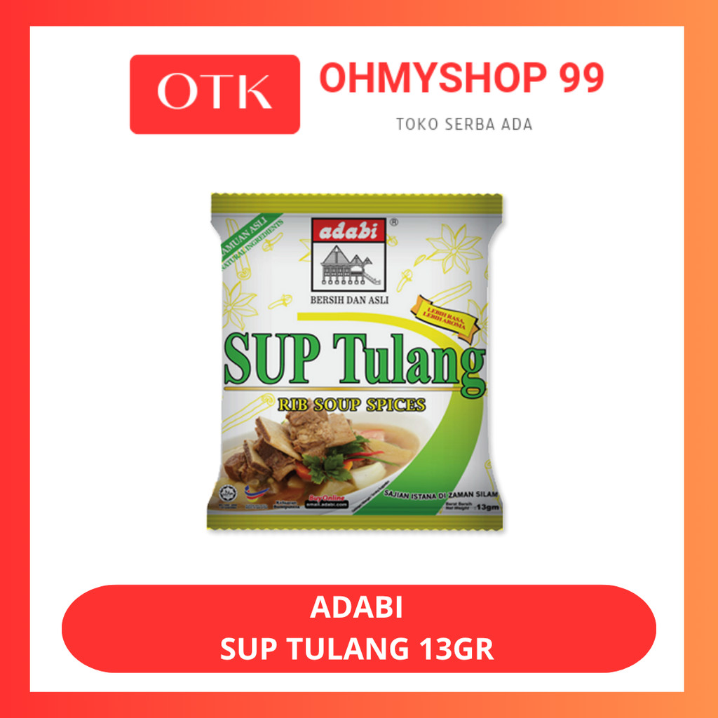 

Adabi Bumbu Sup Tulang 13gr