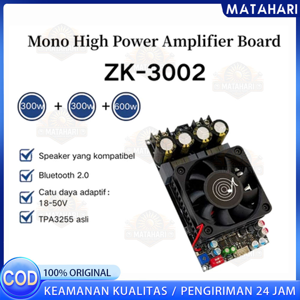 TPA3255 Amplifier Class D Stereo / BTL bridge Hifi Amplifier ZK-3002