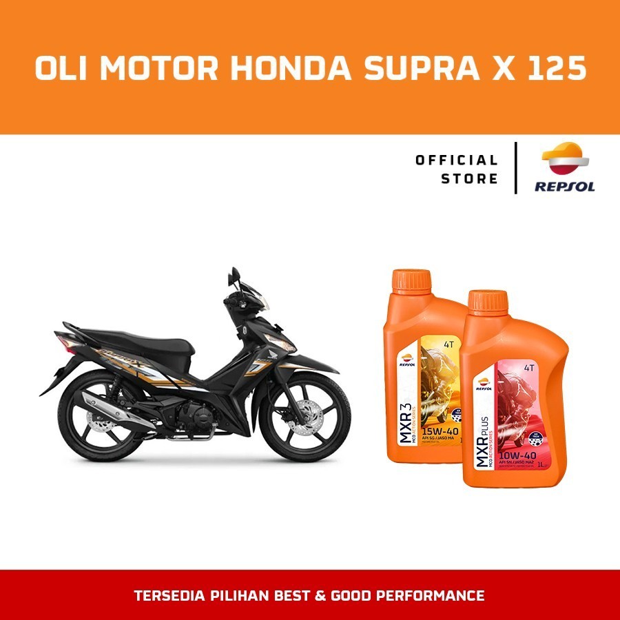Oli Pelumas Mesin Motor Honda Supra X 125 Repsol