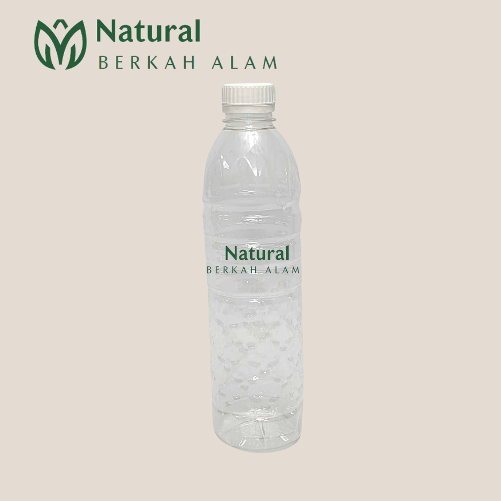 Botol Pet 600 ml Amdk Segitiga D Natural / Botol Plastik / Botol Aqua / Botol Amdk / Botol Soft Drin