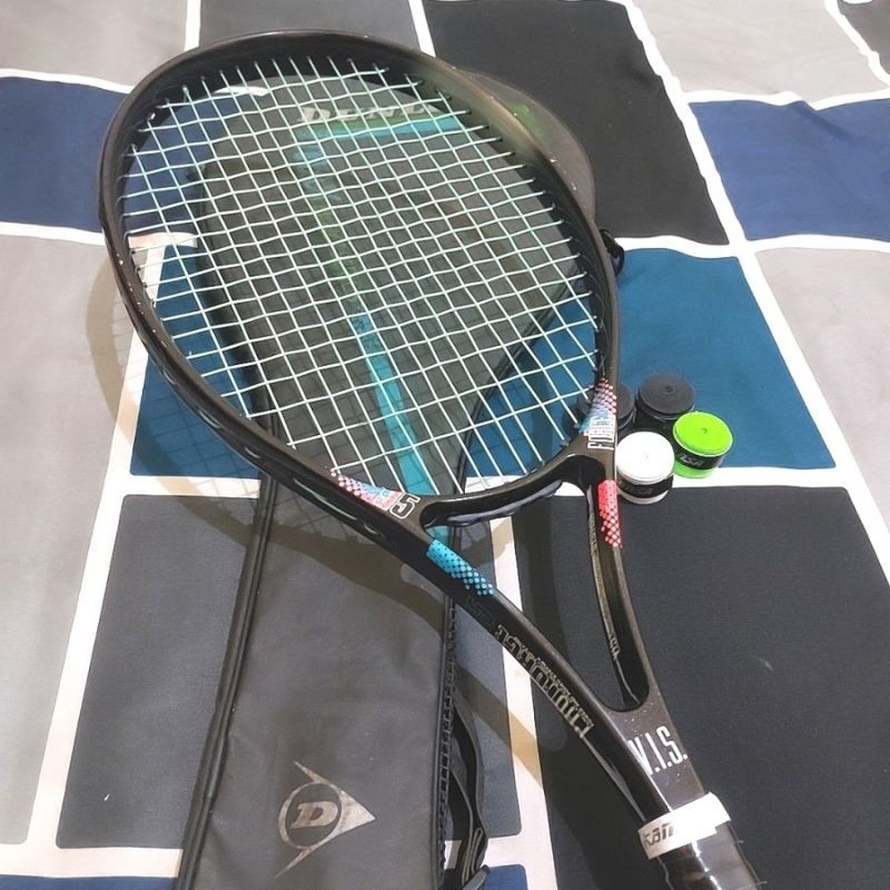 RAKET TENIS ORIGINAL DUNLOP PRO FORCE 95 POWER SERIEZ BEKAS SIAP SMASH
