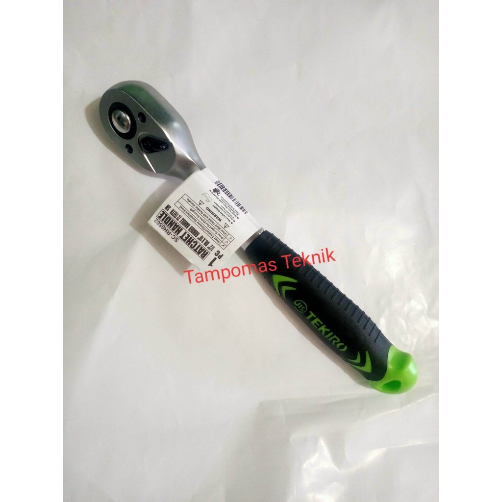 

Gagang Rachet Tekiro 10"xDR.1/2" Knob Gagang Karet Gagang Sok Tekiro