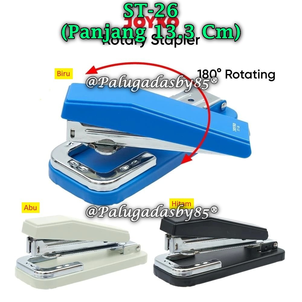 

(1 Biji) Stapler Rotary JOYKO ST-26 / Joyko Rotary Stapler Stepler Putar Jepretan ST-26 (1 Biji)