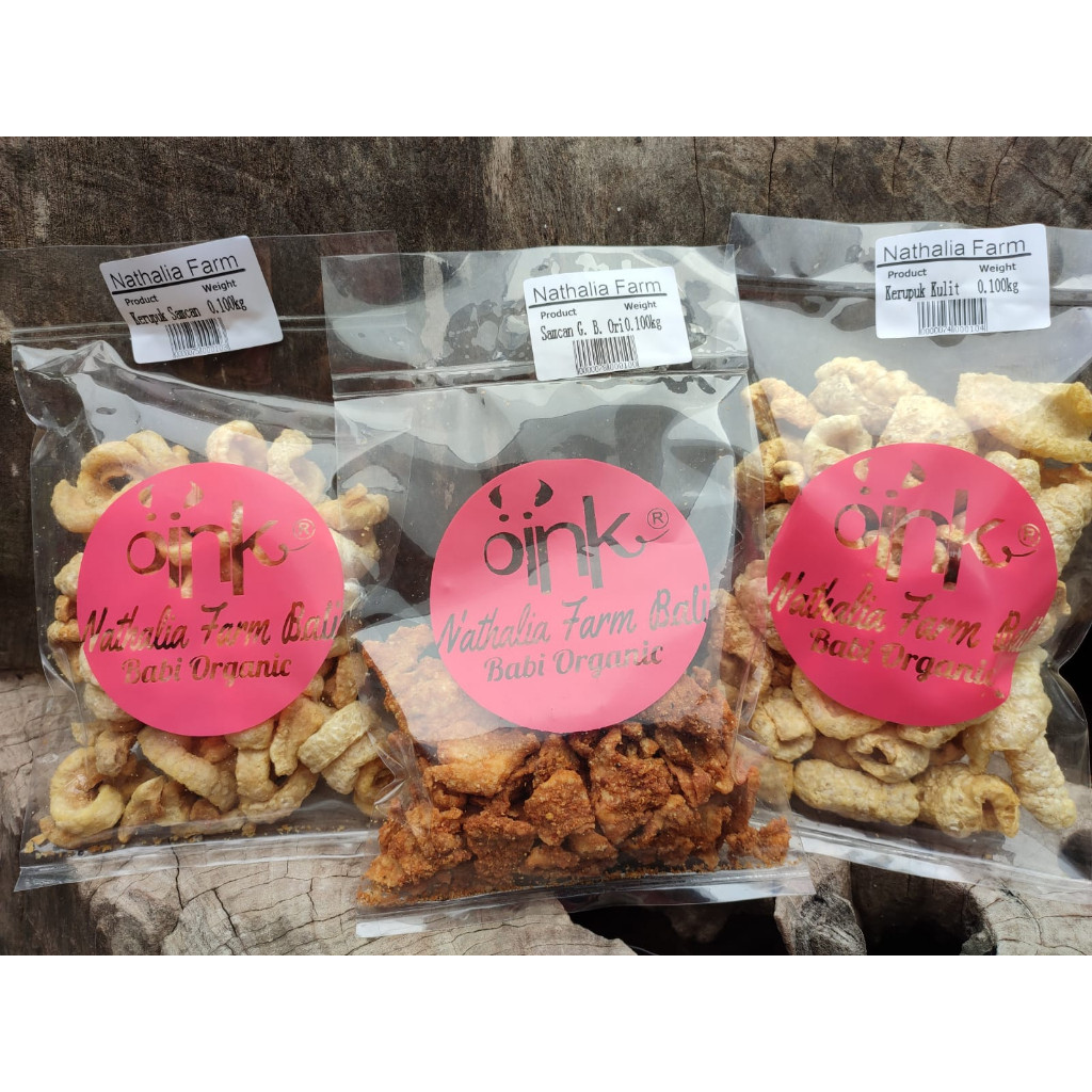 

Kerupuk Kulit Babi - Kerupuk Samcam Babi - Samcam Goreng Bumbu Ori - Babi Organik - Nathalia Farm