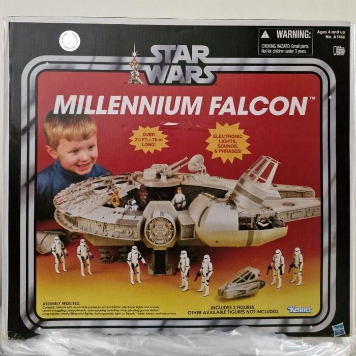 starwars millenium falcon kenner TVC