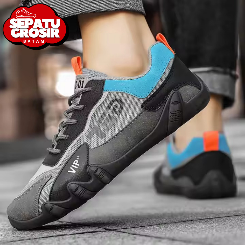 Sepatu Grosir Batam S027 Sepatu Sneakers Pria Sepatu Sport Pria Best Fashion