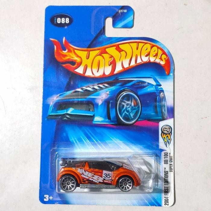 TR99 Hotwheels Hot Wheels Super Gnat orange 2004 First Editions
