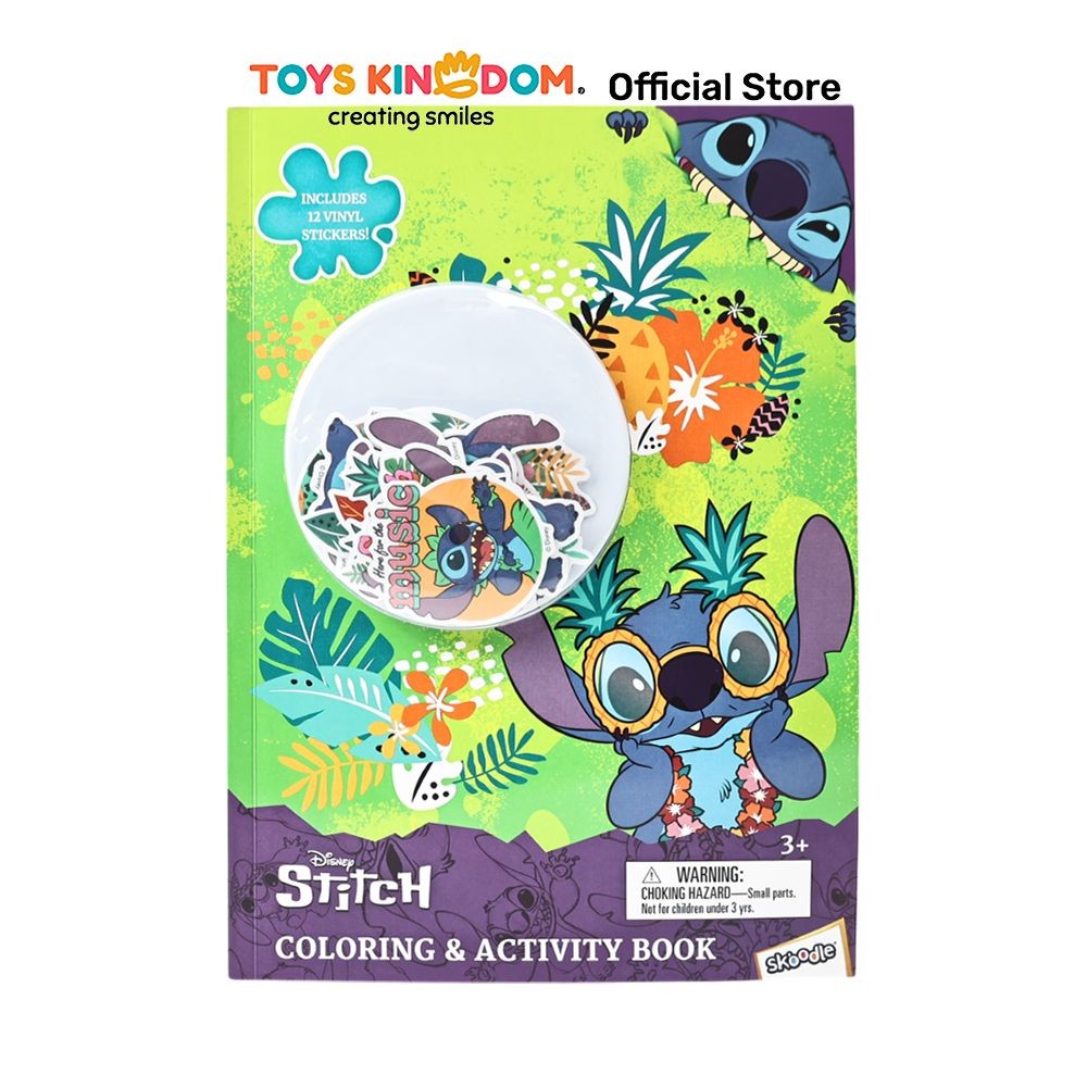 

Toys Kingdom Red Ridge Set Coloring & Activity Book Stitch Dengan Stiker - Mix Seni Gambar Buku Mewarnai Anak Kids Coloring Book Colouring Book