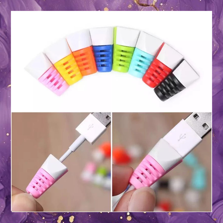 (SBA) Pelindung Ujung Kabel KERUCUT Charger Adaptor Laptop Spiral Anti Putus Kabel TG5344C0