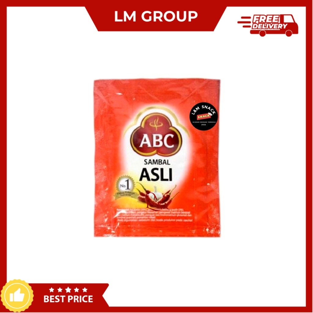 

Saos Sambal ABC Sachet Ukuran 8gr/18gr