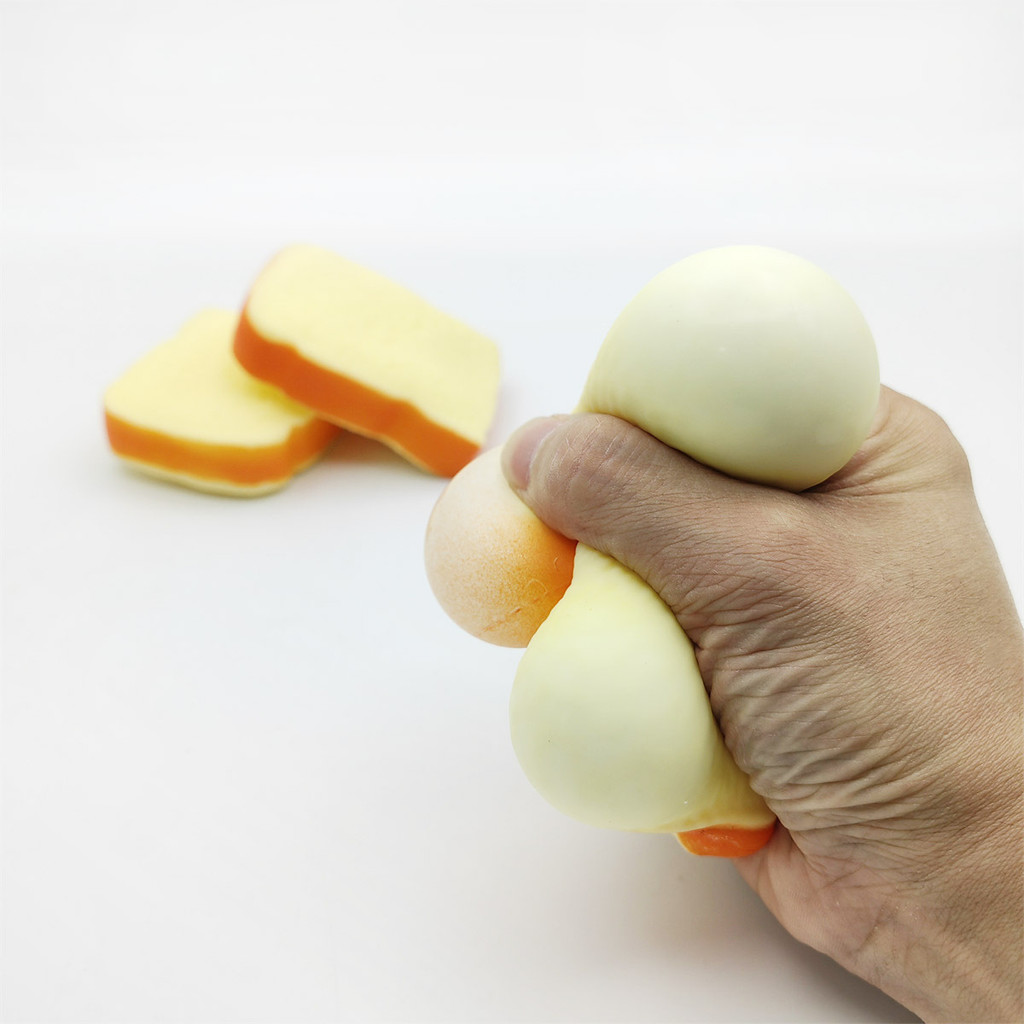 Antistress Squishy Toy Stress Relief Anxiety Bounce Slow Rising Stret y Soft TPR Loaf Toast Bread Sq