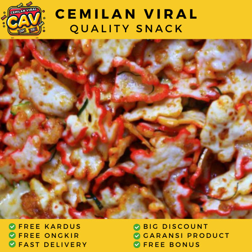 

CAV SEBLAK BINTANG 250gr Seblak Bintang Kering Seblak Bintang Bantat Kerupuk Seblak Bintang Pedas